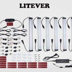 Litever Under Cabinet LED Lighting Kit