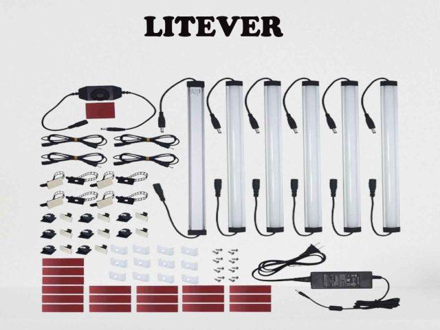 Litever Under Cabinet LED Lighting Kit