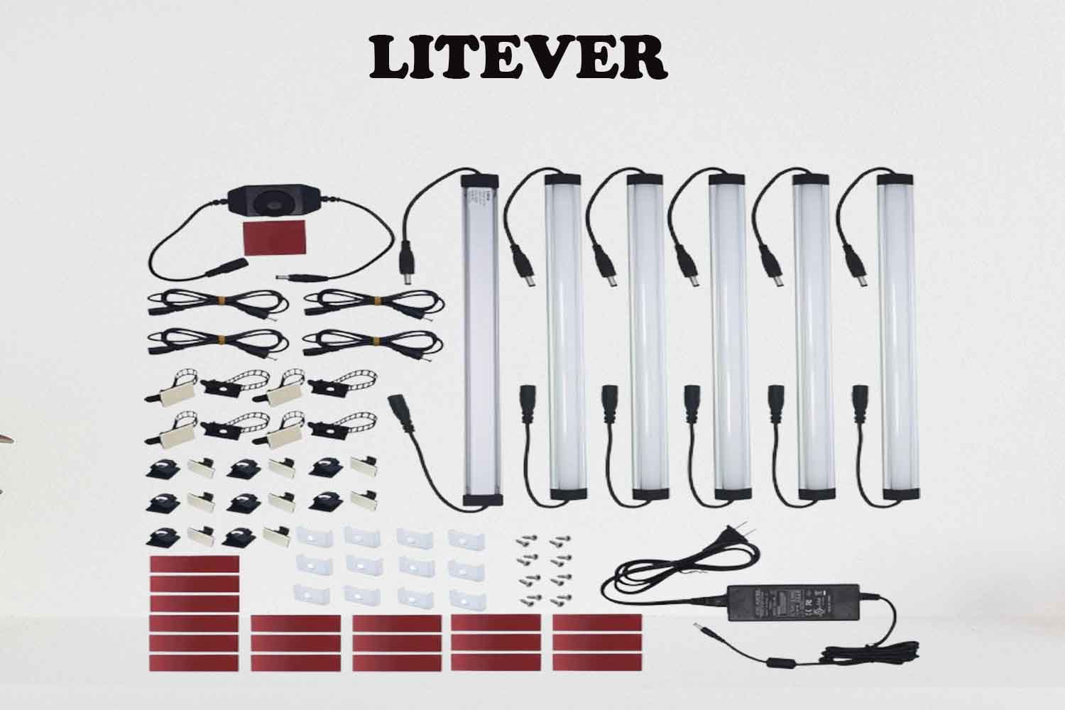 Litever Under Cabinet LED Lighting Kit